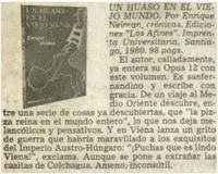 Un huaso en el viejo mundo.