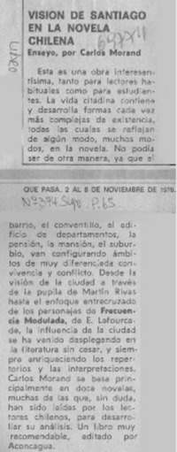 Una muestra histórica.