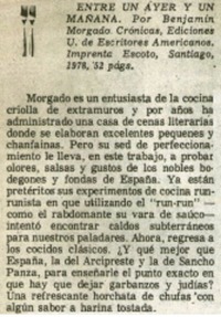 Entre un ayer y un mañana.