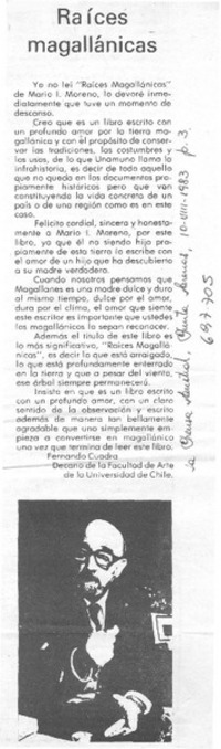 Raíces magallánicas