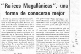 "Raíces magallánicas", una forma de conocerse mejor.