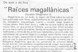 Raíces Magallánicas