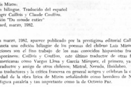 Poemes du sud et autres poemes.