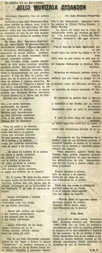 Julio Munizaga Ossandon