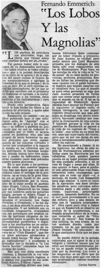 Los lobos y las magnolias"