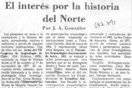El interés por la historia del norte