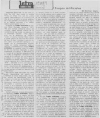 Fuegos artificiales"