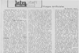 Fuegos artificiales"