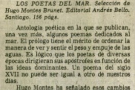 Los poetas del mar.