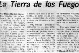 La tierra de los fuegos