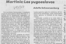 Martinic: los yugoeslavos