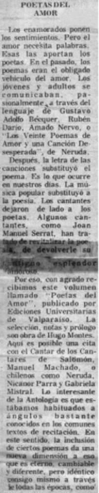 Poetas del amor