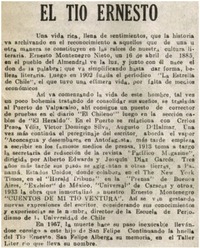 El tío Ernesto