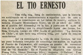 El tío Ernesto