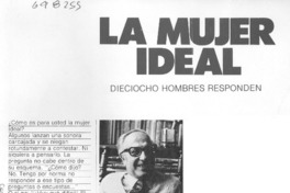 La mujer ideal.