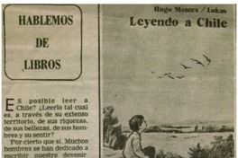 Leyendo a Chile.
