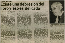 Existe una depresión del libro y eso es delicado.