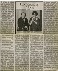 Homenaje a Alone