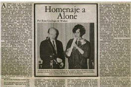 Homenaje a Alone