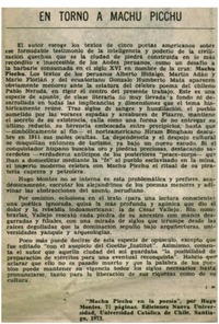 En torno a Machu Picchu
