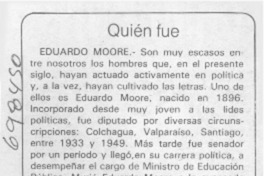 Quién fue.