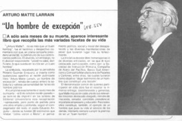 Un hombre de excepción.