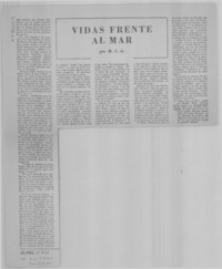 "Vidas frente al mar"