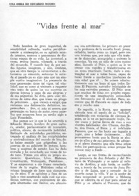 Vidas frente al mar"