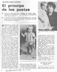 El príncipe de los poetas