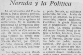 Neruda y la política