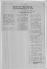 Domingo Melfi vino a Rancagua a conversarnos sobre Lastarria