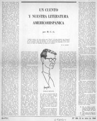 Un cuento y nuestra literatura americohispánica