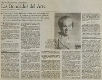 Las bondades del arte