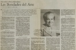 Las bondades del arte