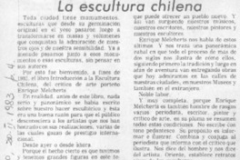 La escultura chilena