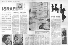Israel conoce a Gabriela