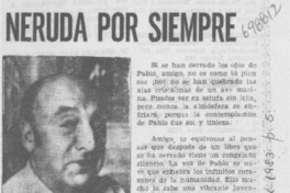 Neruda por siempre.