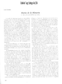 Patria de la memoria