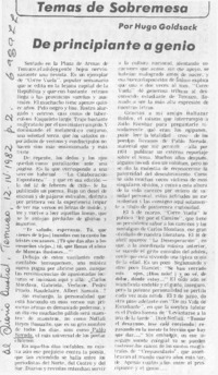 De principiante a genio