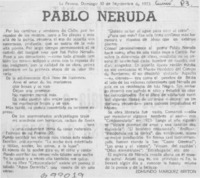 Pablo Neruda