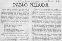 Pablo Neruda