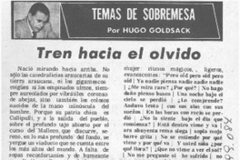 Tren hacia el olvido