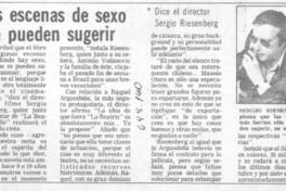 Las Escenas de sexo se pueden sugerir.