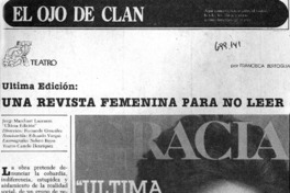 Una revista femenina para no leer