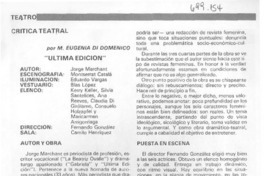 Ultima edición