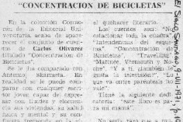 Concentración de bicicletas