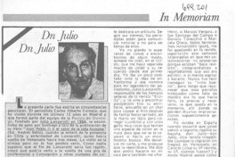 Dn Julio Dn Julio