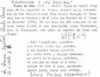 Caupolicán y los poetas"