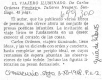 El viajero iluminado.