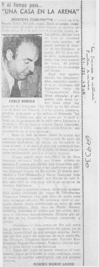 Una casa en la arena"